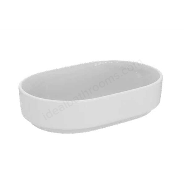 Ideal Standard i.Life O 550 x 360mm Oval Vessel Basin - White