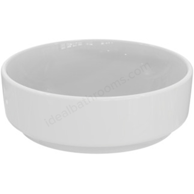 Ideal Standard i.Life O 400 x 400mm Round Vessel Basin - White