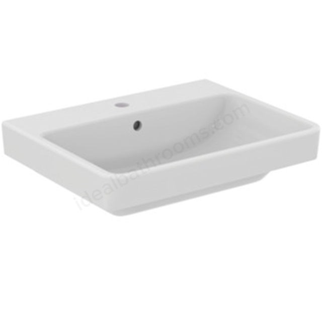 Ideal Standard i.Life B 600 x 475mm Vanity Basin w/ 1 Tap Hole - White