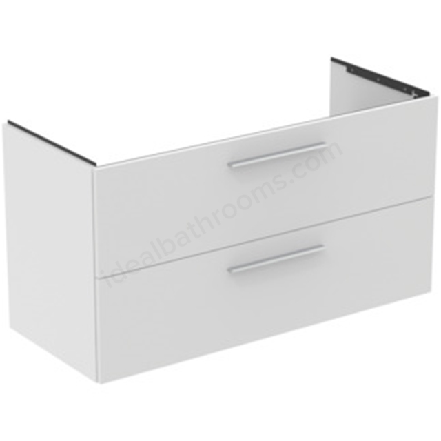 Ideal Standard i.Life B 1200 x 500mm Vanity Unit w/ 2 Drawers & Right Hand Basin - Matt White