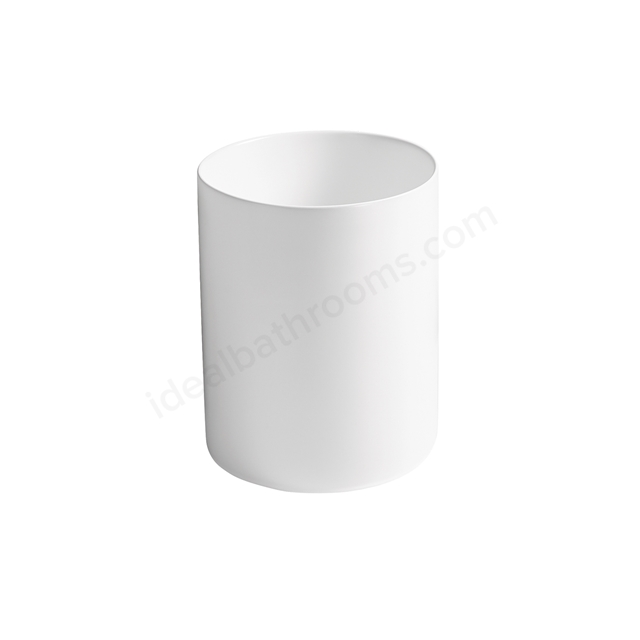 Scudo Shelph 360 x 360mm Tall Countertop Basin - Matte White