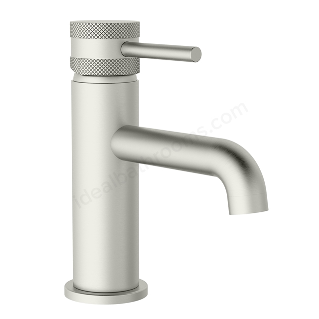 Scudo Core Mono Basin Mixer - Brushed Nickel