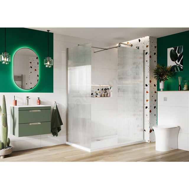 S8 Wetroom Profile Pack - Brushed Nickel