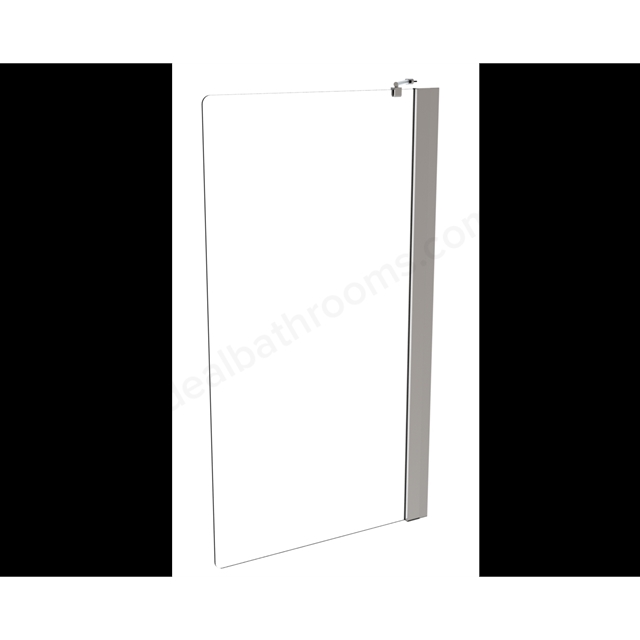 Roman Haven8 1467mm x 800mm Fixed Bath Screen - Chrome