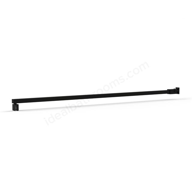 Roman Haven Square Low Level Brace Bar - Straight & 45 Degree - Black