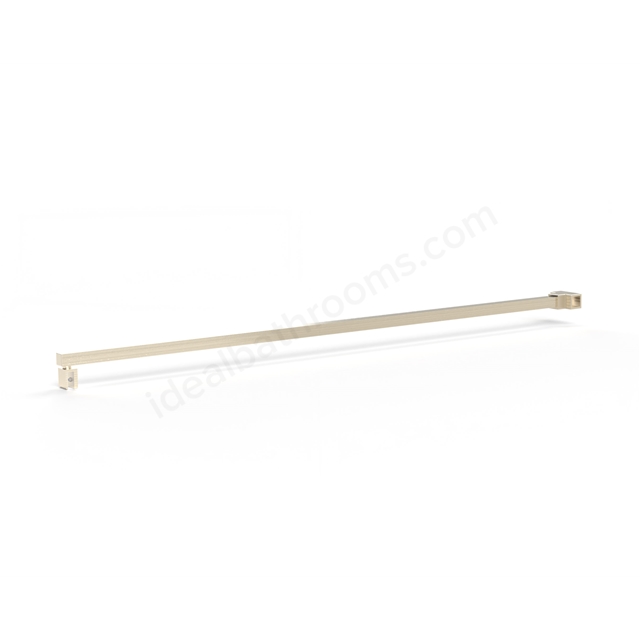 Roman Haven Square Side Panel Brace Kit - Brushed Nickel