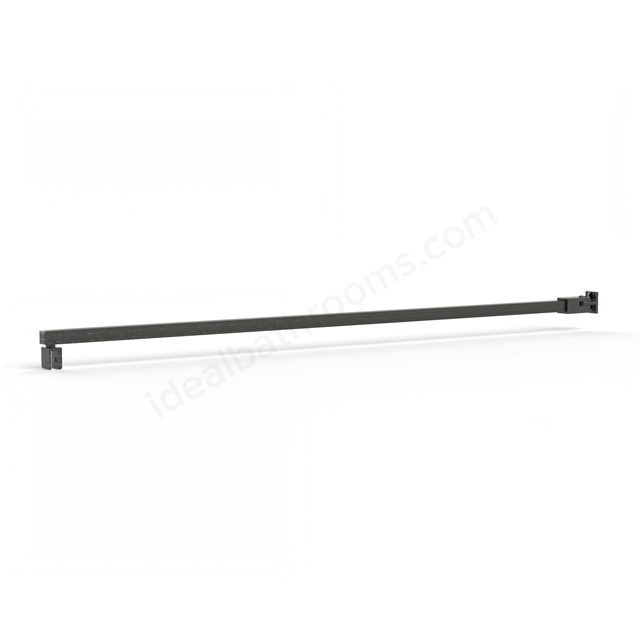 Roman Haven Square Low Level Brace Bar - Straight & 45 Degree - Gunmetal