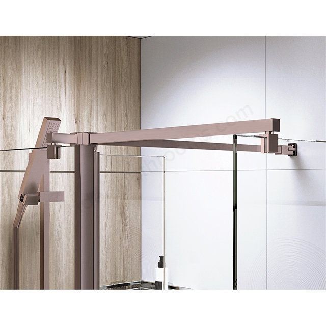 Roman Square Side Panel Brace Kit - Brushed Bronze