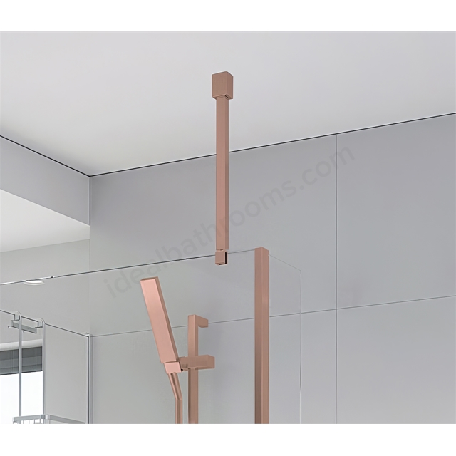 Roman Haven Square Ceiling Brace Kit - Low Level Ceiling - Brushed Bronze