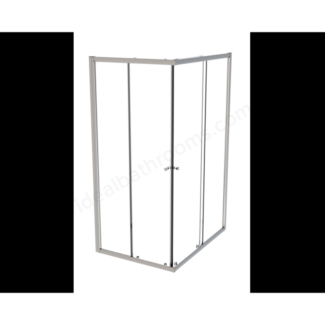 Roman Haven6 Corner Entry 1000 x 1000mm - Chrome