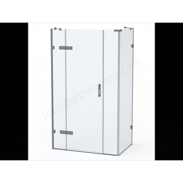 Roman Liberty Inline panels for Corner Fitting 1600 - Nickel