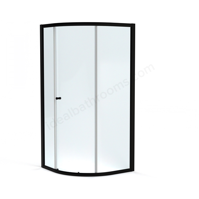 Roman Haven6 Single Door Quad 1000 x 800 - Black