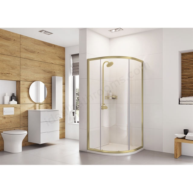Roman Haven6 1 Door Quad 900x900 - Brushed Brass