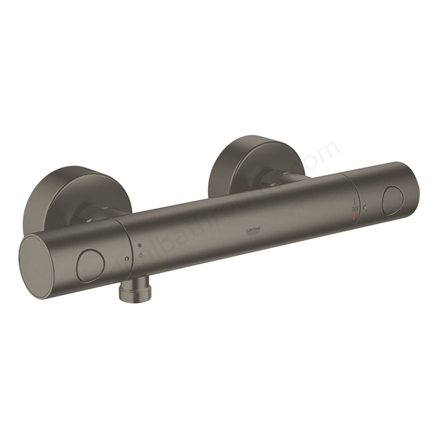 Grohe Grohtherm 1000 Cosmopolitan M Thermostatic Shower Mixer - Brushed Hard Graphite