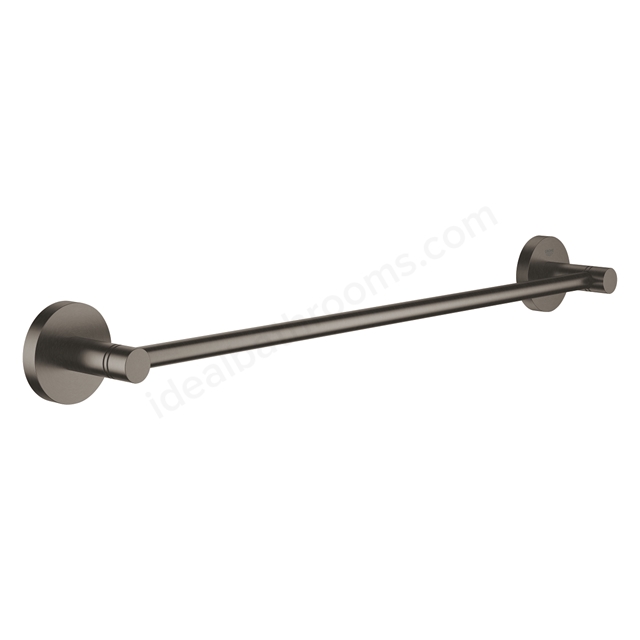 Grohe Essentials 450mm Towel Rail - Brushed Hard Graphite