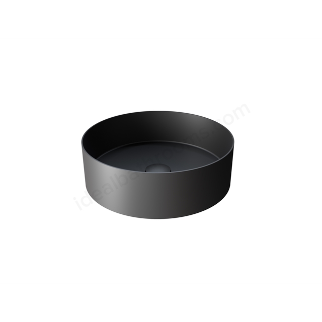 RAK Ceramics Ingot 360 x 360mm Round Wash Basin - Black