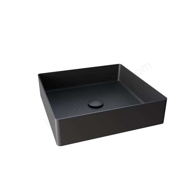 RAK Ceramics Ingot 400 x 400mm Square Wash Basin - Black