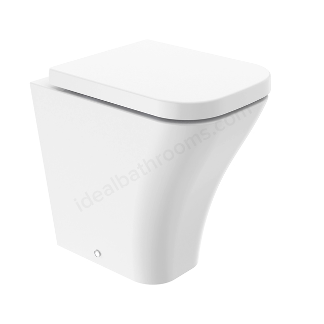 Tavistock Cadence Square Comfort Back To Wall Pan
