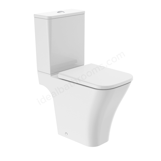 Tavistock Cadence Square Comfort Close Coupled Open Back WC Pan