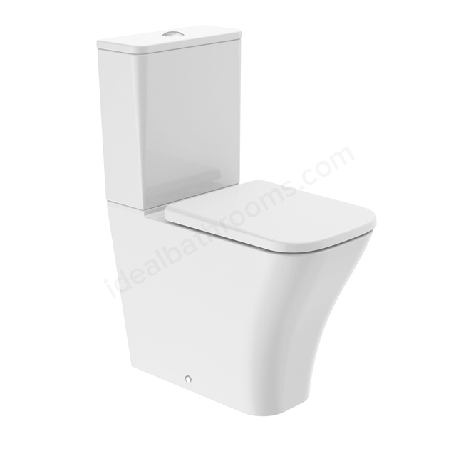 Tavistock Cadence Square Comfort Close Coupled Fully Enclosed WC Pan