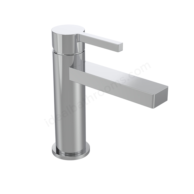 Tavistock Cohort Cross Basin Mixer With Click Waste - Chrome