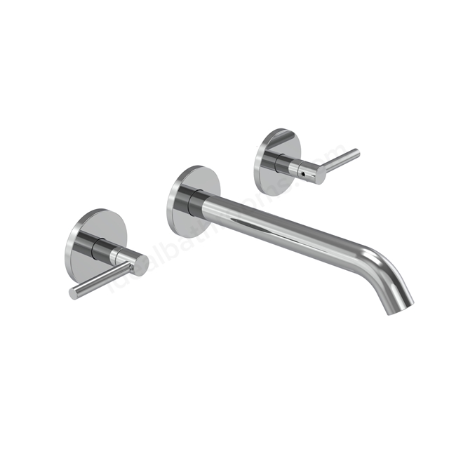Tavistock Cohort Lever Wall Mounted Mixer - Chrome
