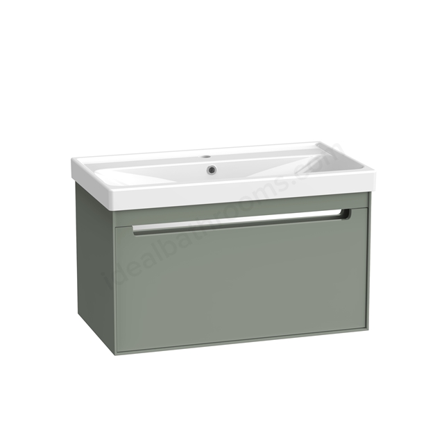 Tavistock Acumen 800 Wall Mounted Vanity Unit - Laurel Green