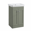 Tavistock Marston 500 Floormounted Vanity Unit - Laurel Green