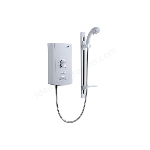 Mira ADVANCE ATL LOW PRESSURE Electric Shower; 9.0kW; White/Chrome