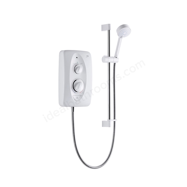 Mira JUMP Electric Shower; 10.8kW; White/Chrome