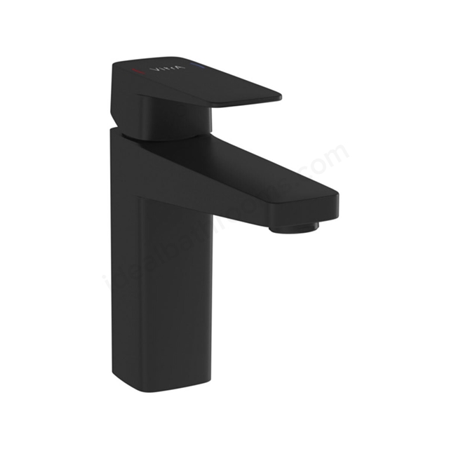VitrA Root Square Basin Mixer - Matt Black