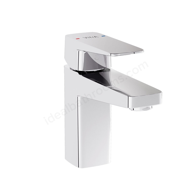 VitrA Root Square Compact Basin Mixer - Chrome