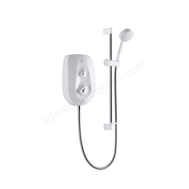 Mira VIE Electric Shower; 8.5kW; White/Chrome