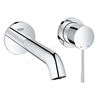 Grohe ESSENCE New 2 Tap Hole; Basin Mixer Tap; M-Size; Wall Mounted; Trim Set Only; Chrome
