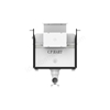 C.P. Hart Short Concealed Cistern - Approved Dealers Only