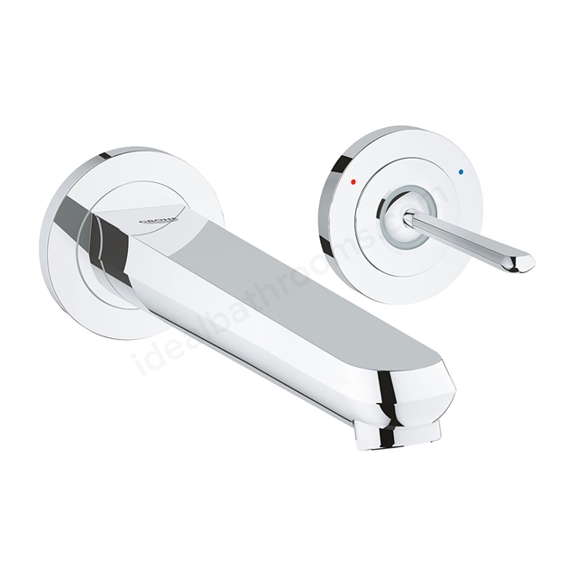 Grohe EURODISC JOY 2 Tap Hole; Basin Mixer Tap; L-Size; Wall Mounted; Trim Set Only; Chrome