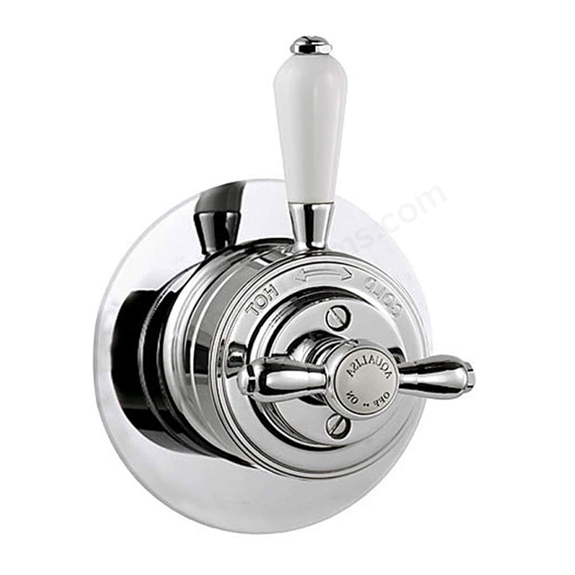 Aqualisa Aquatique Thermo concealed mixer shower valve - Chrome