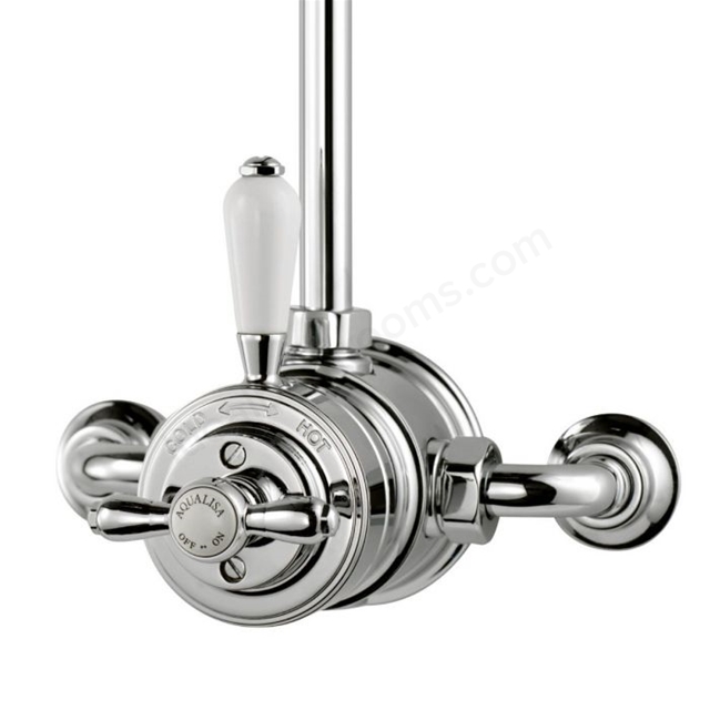 Aqualisa Aquatique Thermo exposed mixer shower - Chrome