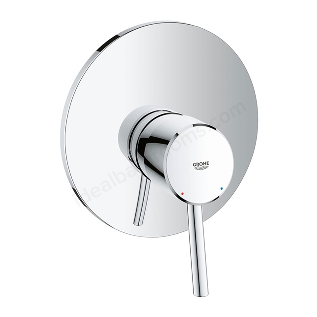 Grohe CONCETTO Single Lever Shower Mixer; Trim Set Only; Chrome