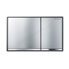 Geberit OMEGA60 Dual Flush Plate for 120mm Omega Cistern; Brushed Chrome