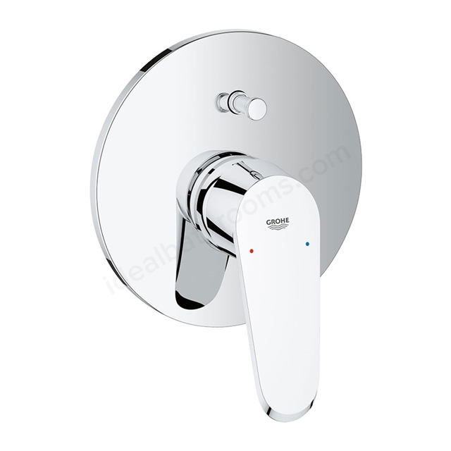 zo veel Verslaafd pack Grohe EURODISC COSMOPOLITAN Single Lever Bath or Shower Mixer; Trim Set  Only; Chrome | Ideal Bathrooms