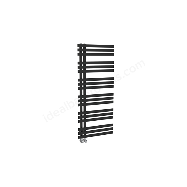 Swan Bletcham 1400 x 600mm Towel Warmer - Matt Black