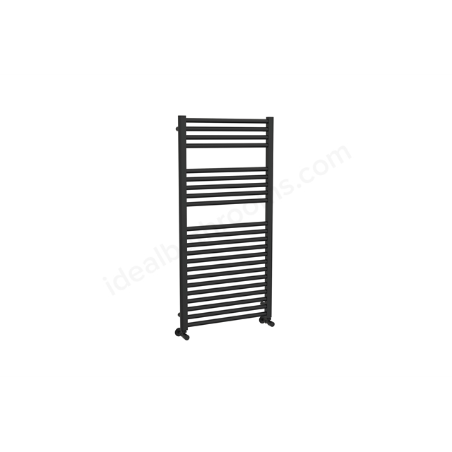 Swan Bletcham 1200 x 600mm Ladder Towel Warmer - Matt Black 