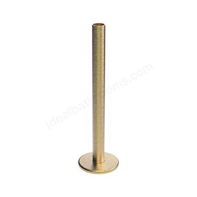 Swan Bletcham 15mm x 180mm Connection Tubes & Cover Plates - Brushed Brass