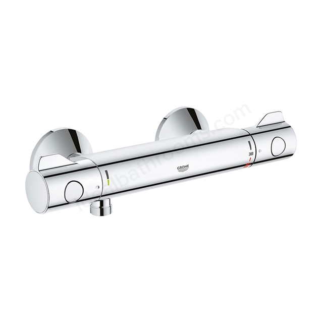 Grohe GROHTHERM 800 Thermostatic Exposed Shower Valve; 1/2 Inch; Chrome