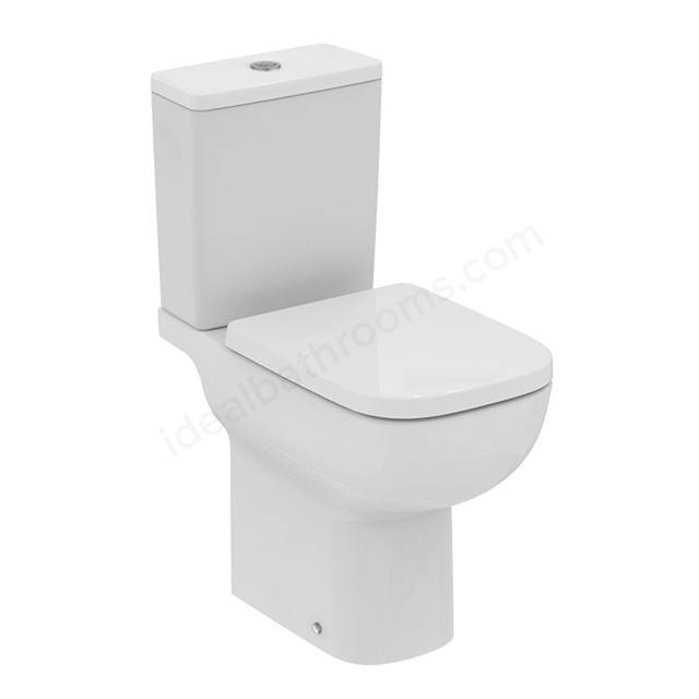 Ideal Standard i.life A Close Coupled Comfort Height WC Pan - White