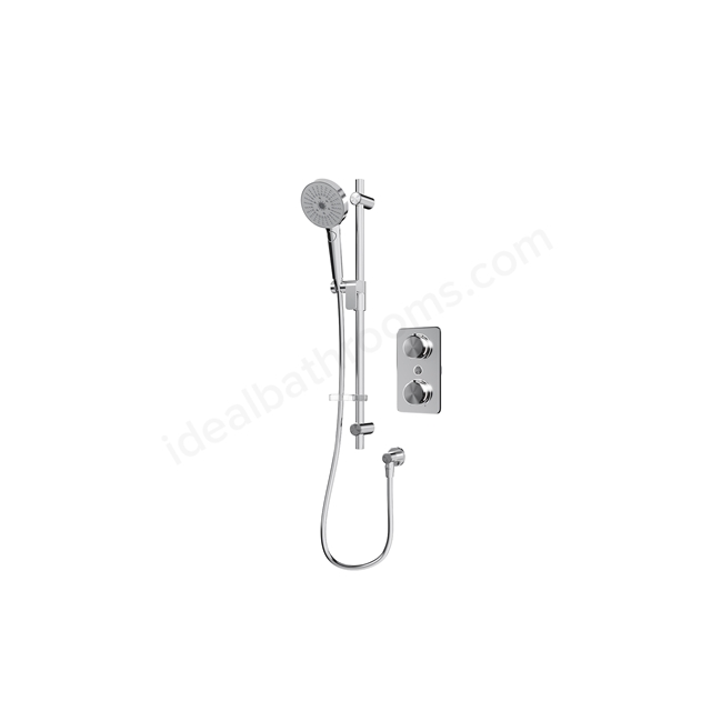 Aqualisa S1 Smart Shower w/ Controller & Adjustable Handset LP - Chrome