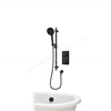 Aqualisa S1 Smart Shower w/ Controller, Adjustable Handset / Kit & Bath Filler LP - Matt Black