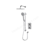 Aqualisa S1 Smart Shower w/ Controller, Adjustable Handset / Kit & Fixed Ceiling Head LP - Chrome