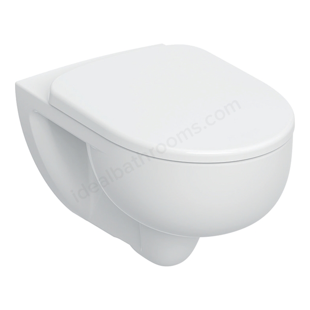Geberit Selnova Wall-Hung TurboFlush Toilet & Soft-Close Seat Pack